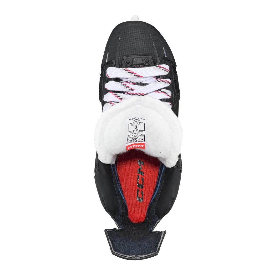 CCM Jetspeed FT680 Senior Hockey Skates - Lightweight Performance Ice Skates for Men & Women - Perfect for Competitive Play & Training Sessions