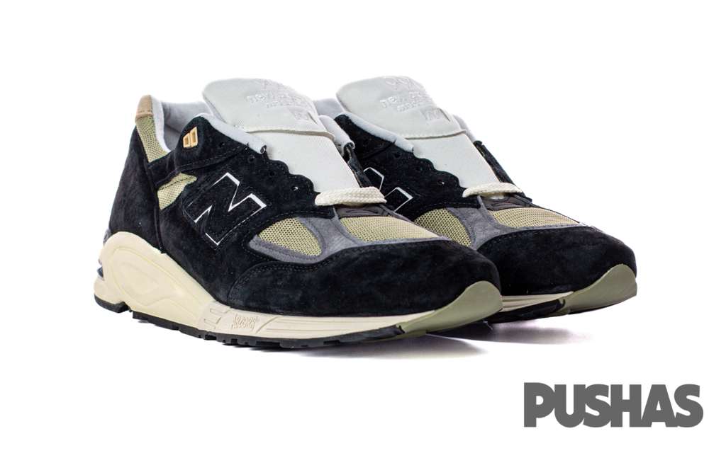 New Balance 990v2 'Made in USA Teddy Santis' Black True Camo Sneakers (2022) - Premium Running Shoes for Men, Comfortable Walking & Casual Wear