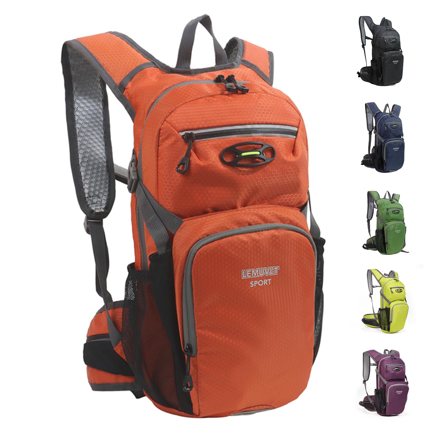 Waterproof 15L Lightweight Hiking Backpack - Durable Daypack for Biking, Skiing, Snowboarding, Running & MTB Cycling - Perfect for Outdoor Adventures & Travel