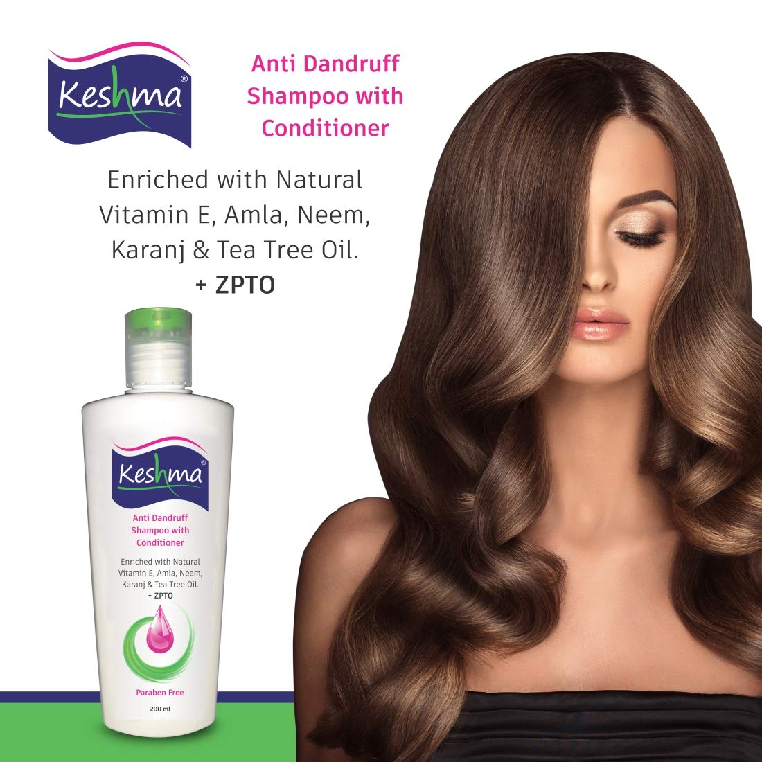 Morvin India Keshma Combo Pack - Hair Oil & Shampoo (100ml & 200ml) for Dry, Damaged Hair - Nourishing Hair Care Set for Women & Men - Perfect for Daily Use & Hair Growth Treatment