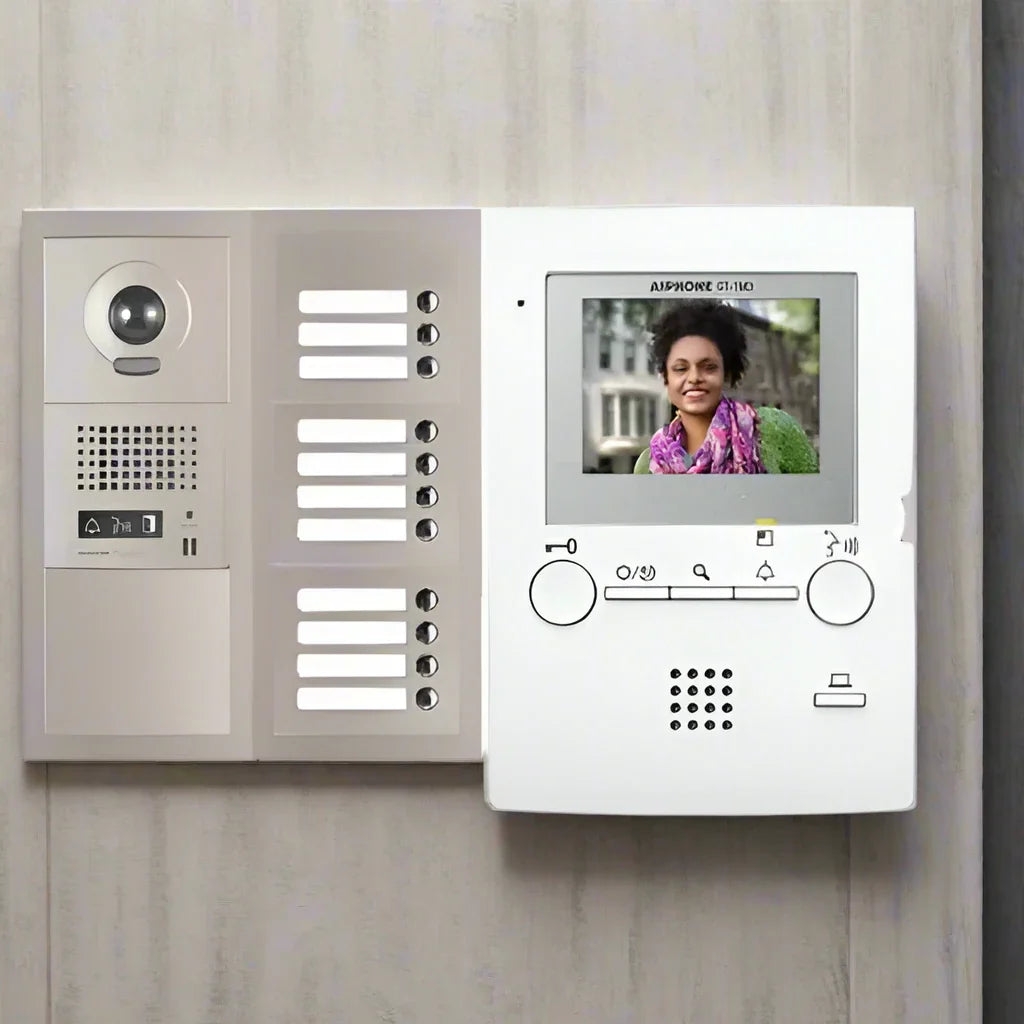 Aiphone GT 11V3 11-Apartment Video Intercom System with 3.5