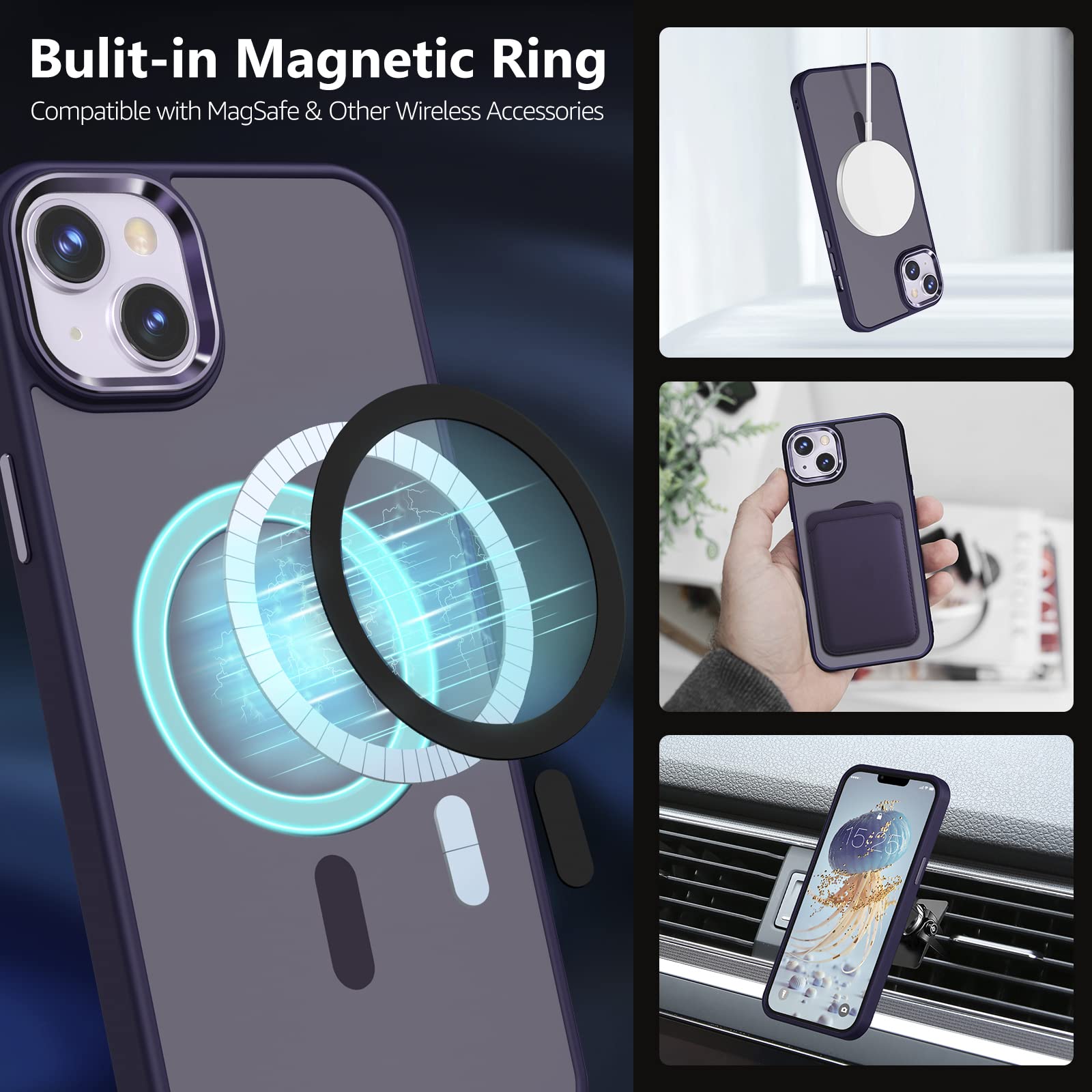 MATEPROX Magnetic Case for iPhone 14 Plus (6.7
