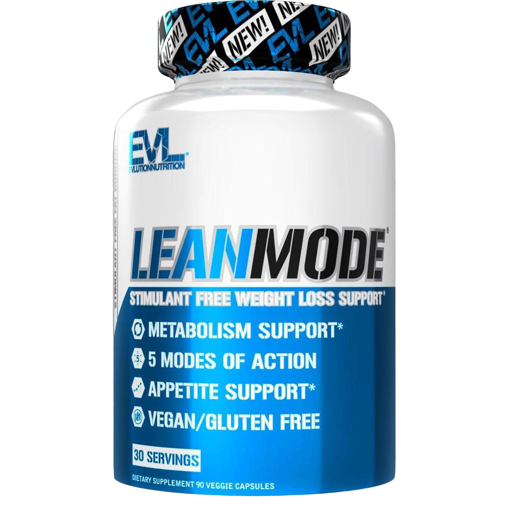 EVLution Nutrition LeanMode Fat Burner & Weight Loss Capsules - 90 Count (30 Servings) for Metabolism Boost & Energy Support - Perfect for Fitness & Diet Goals