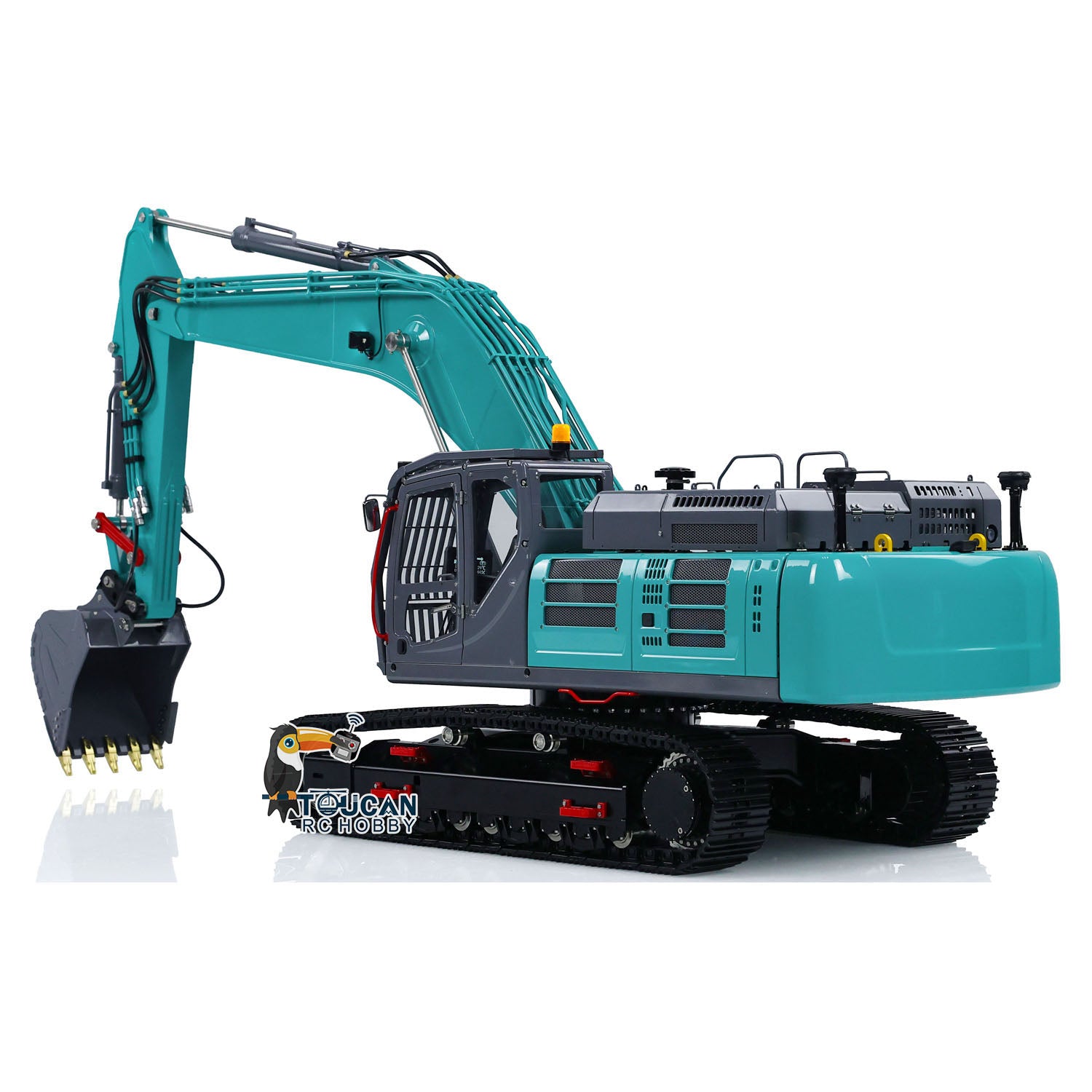 1/14 Scale LESU SK5LC RC Hydraulic Excavator - Remote Control Construction Vehicle, Painted & Assembled DIY Hobby Model (Optional Versions) - Perfect for Construction Enthusiasts & RC Collectors
