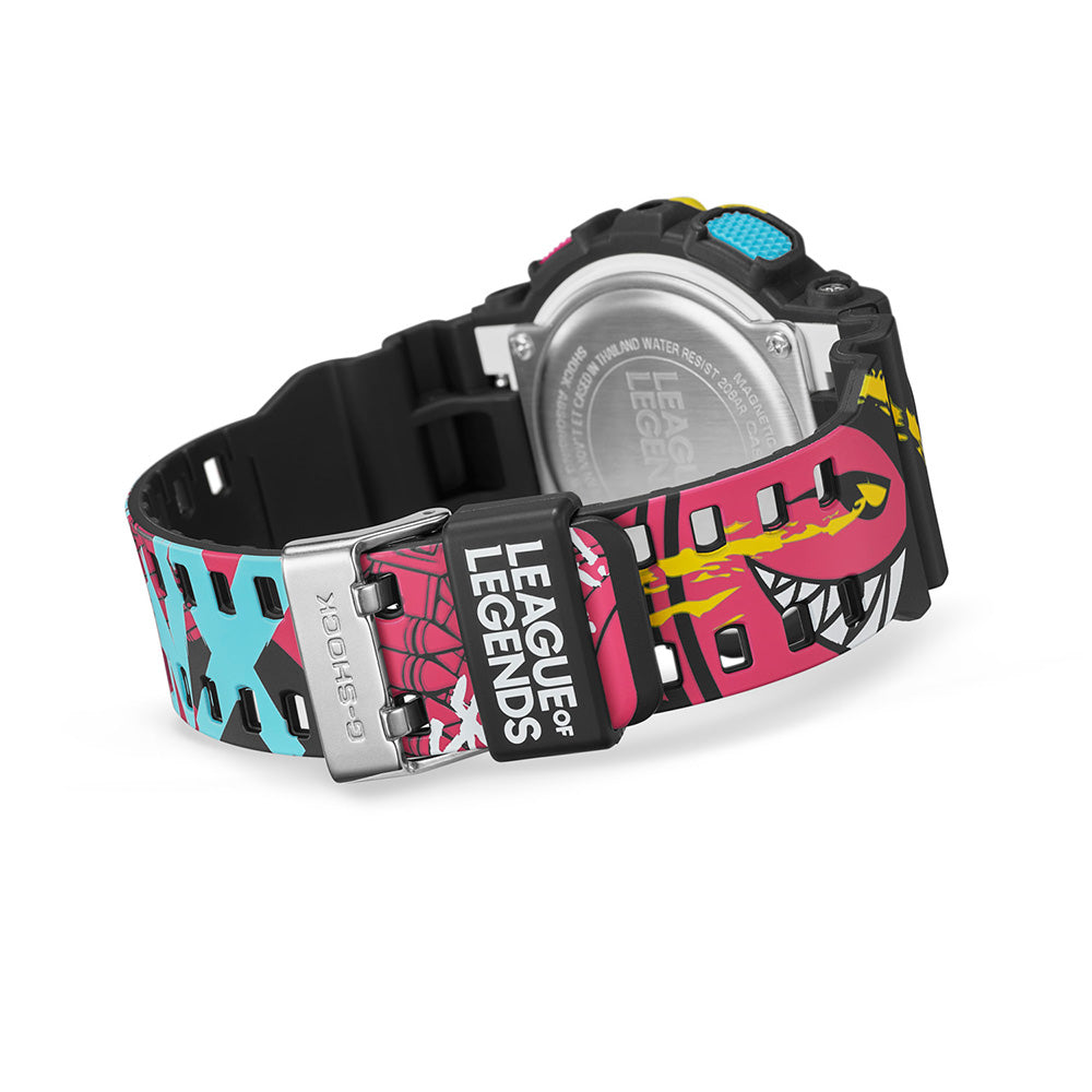 G Shock GA110LL 1A League of Legends Unisex Digital Watch - Stylish Gaming & Outdoor Sports Watch for Men and Women