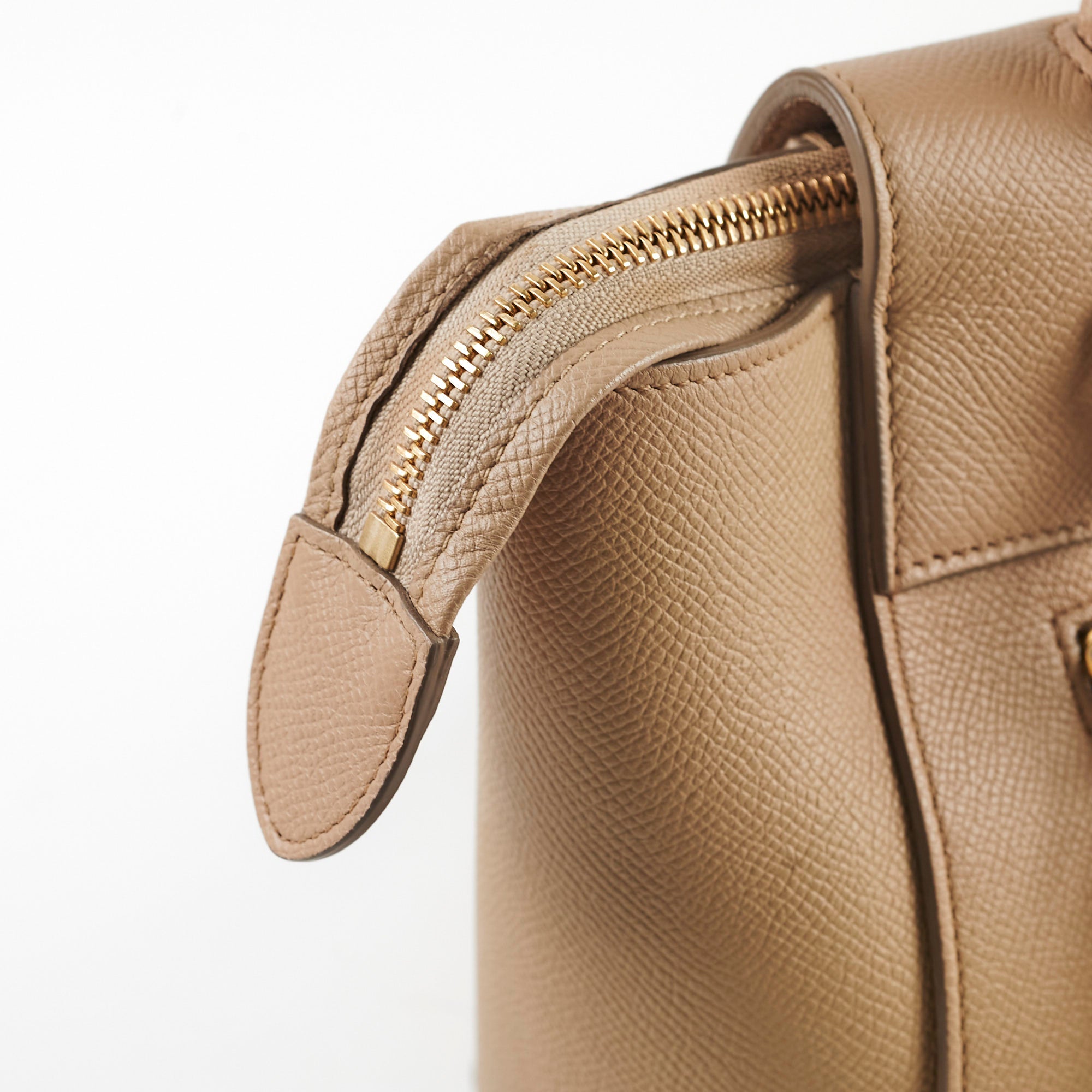 Celine Micro Belt Bag in Beige | Luxury Crossbody Handbag for Women | Perfect for Work, Travel & Everyday Use