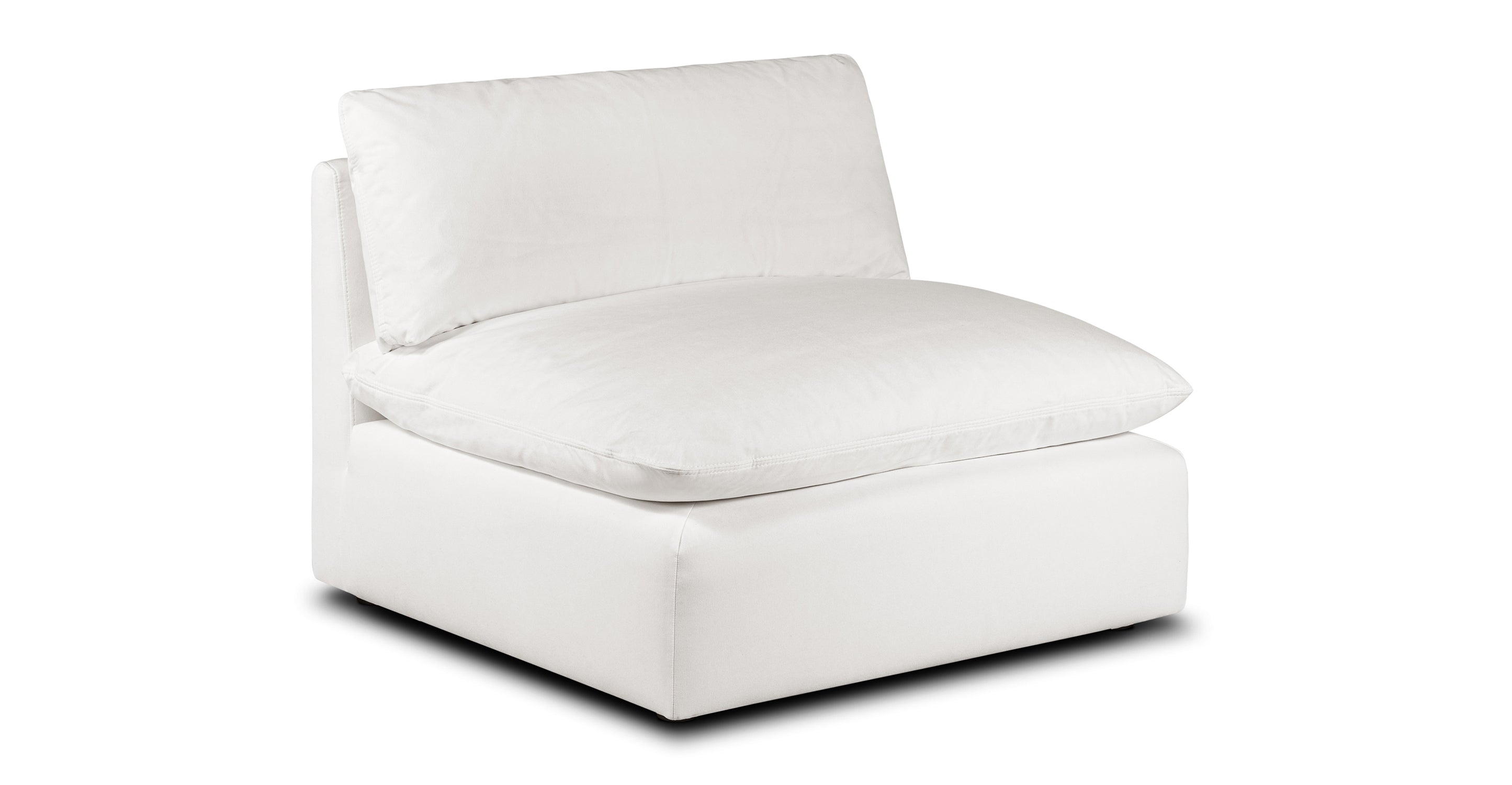 5-Seat Davos Modular Double Chaise Sectional Sofa - Modern L-Shaped Living Room Couch with Reversible Chaise for Home, Apartment & Office Lounge