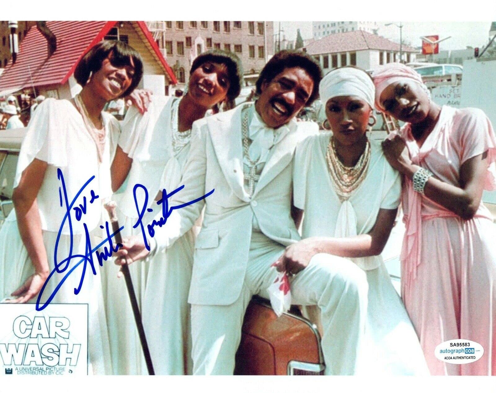 Anita Pointer Signed Autographed 8x10 Photo - The Pointer Sisters Memorabilia with ACOA COA - Perfect for Music Fans, Collectors, and Home Decor
