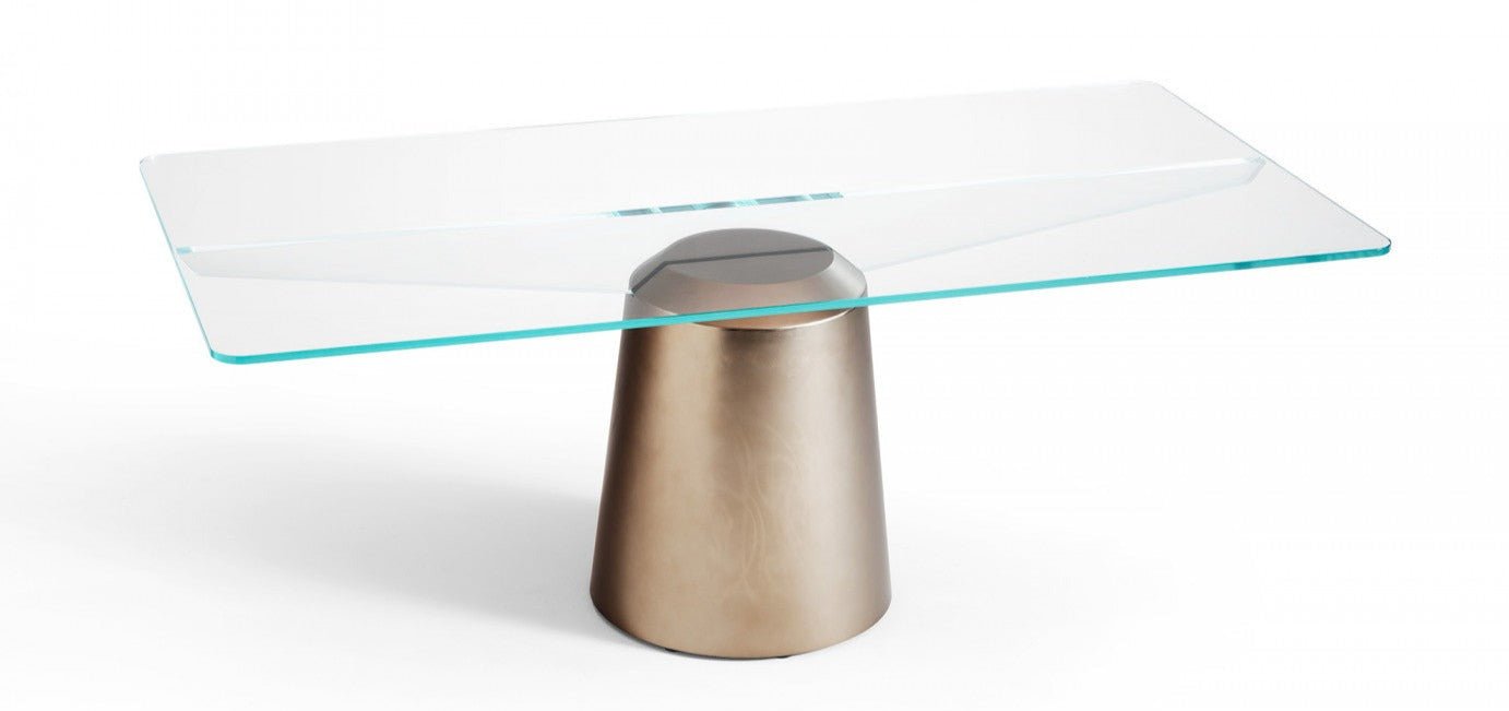 Midj Modern Spike Dining Table - Elegant & Durable for Kitchen, Dining Room & Small Space Gatherings