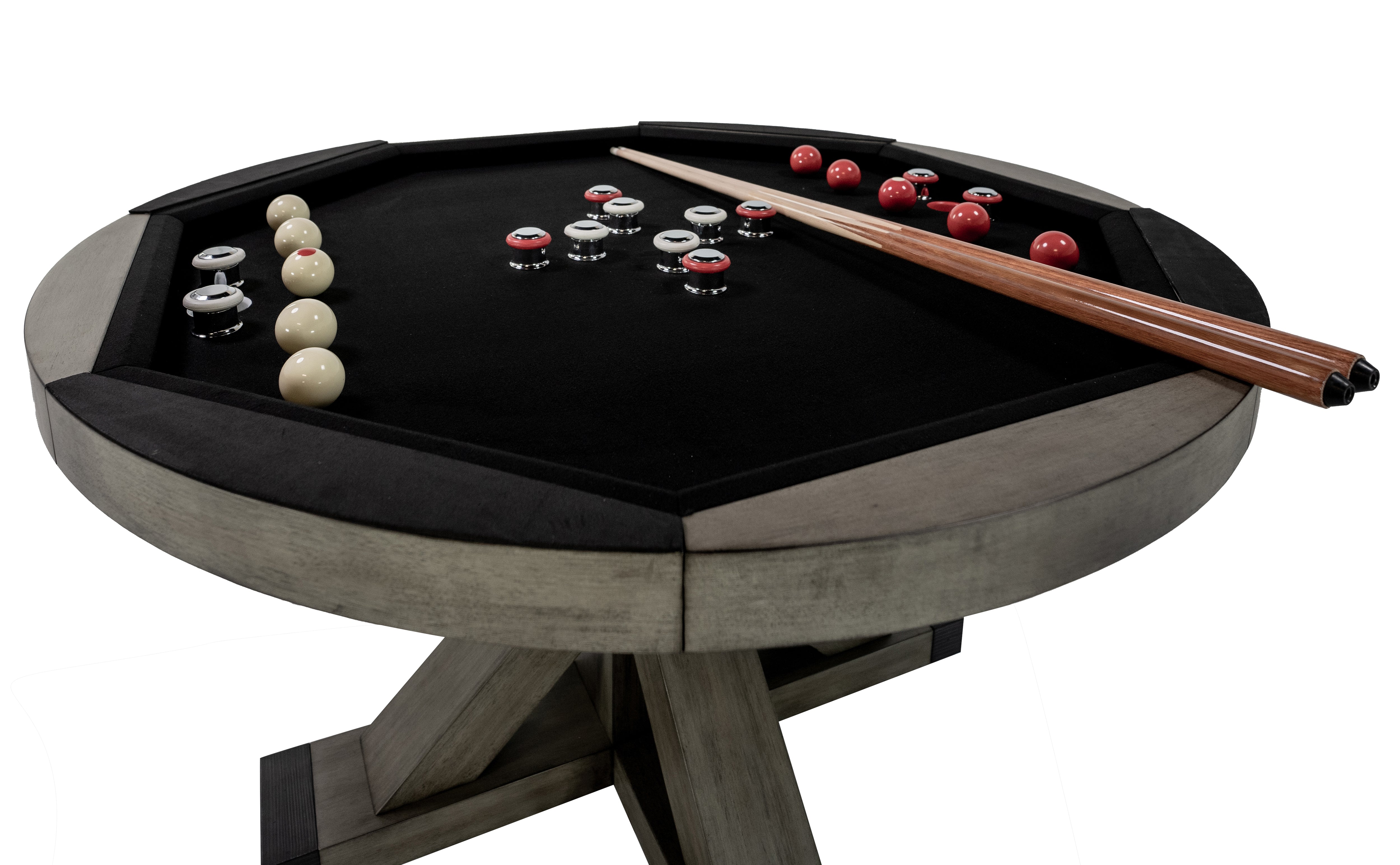 Sterling 3-in-1 Game Table with Bumper Pool, Billiards & Table Tennis - Modern Series Multi-Game Table for Home, Game Room & Entertainment Centers