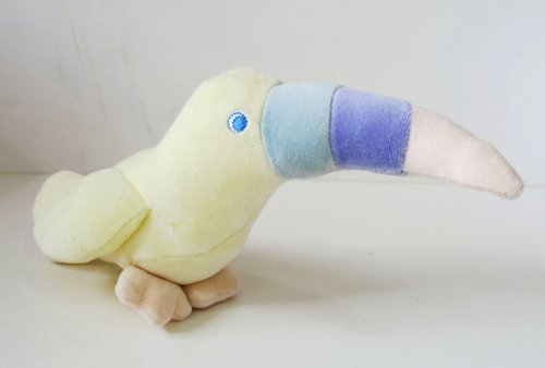 Bestever Stuffed Crinkle Toucan Baby Toy - Soft Plush Sensory Animal with Rattles for Newborns & Toddlers - Perfect for Nursery Decor, Teething Relief & Early Learning Playtime