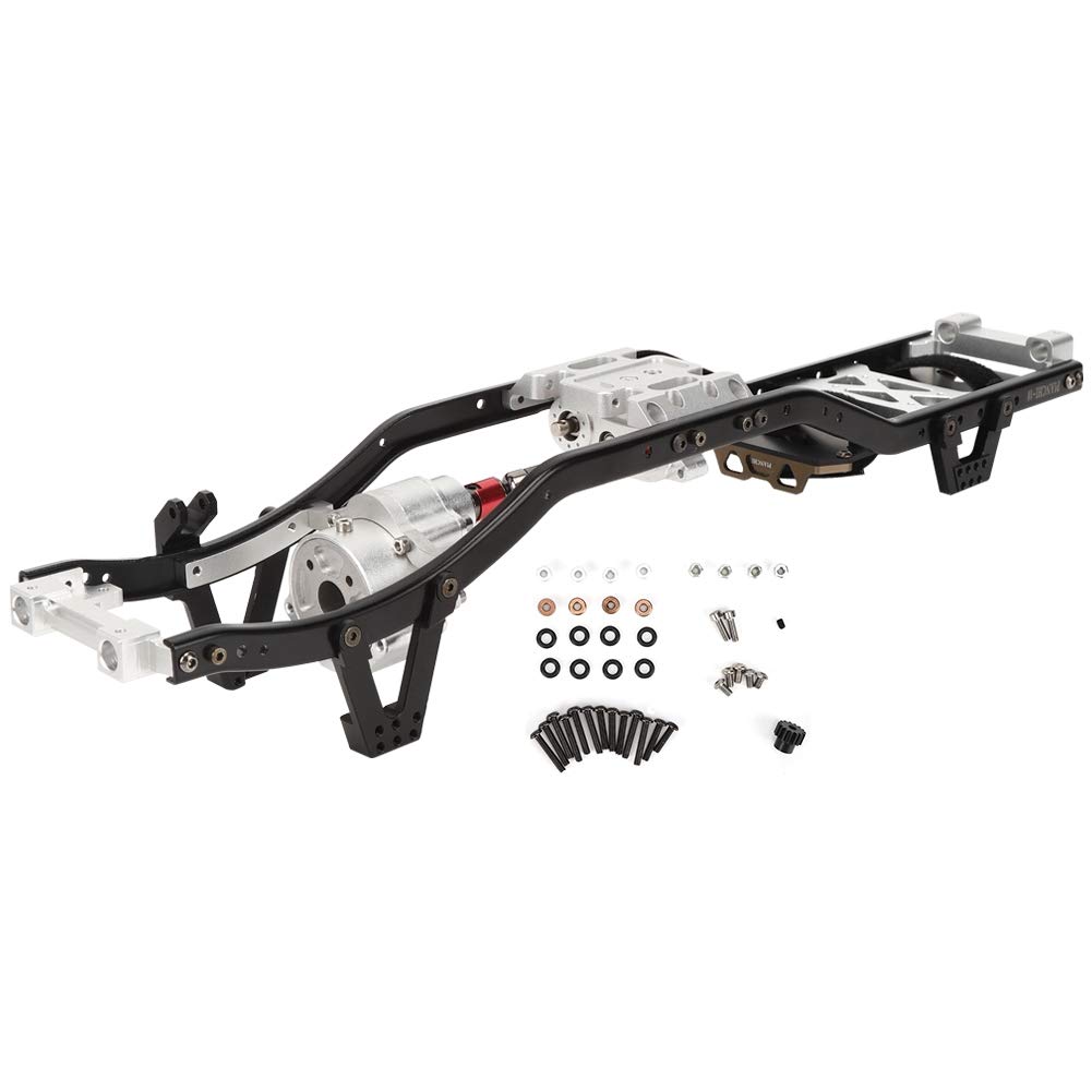 CHICIRIS Metal Chassis Frame - Durable High Performance Wheelbase for RC Model Cars | Professional Design Easy Assembly Replacement Part | Perfect for Racing, Drifting & DIY Car Modifications