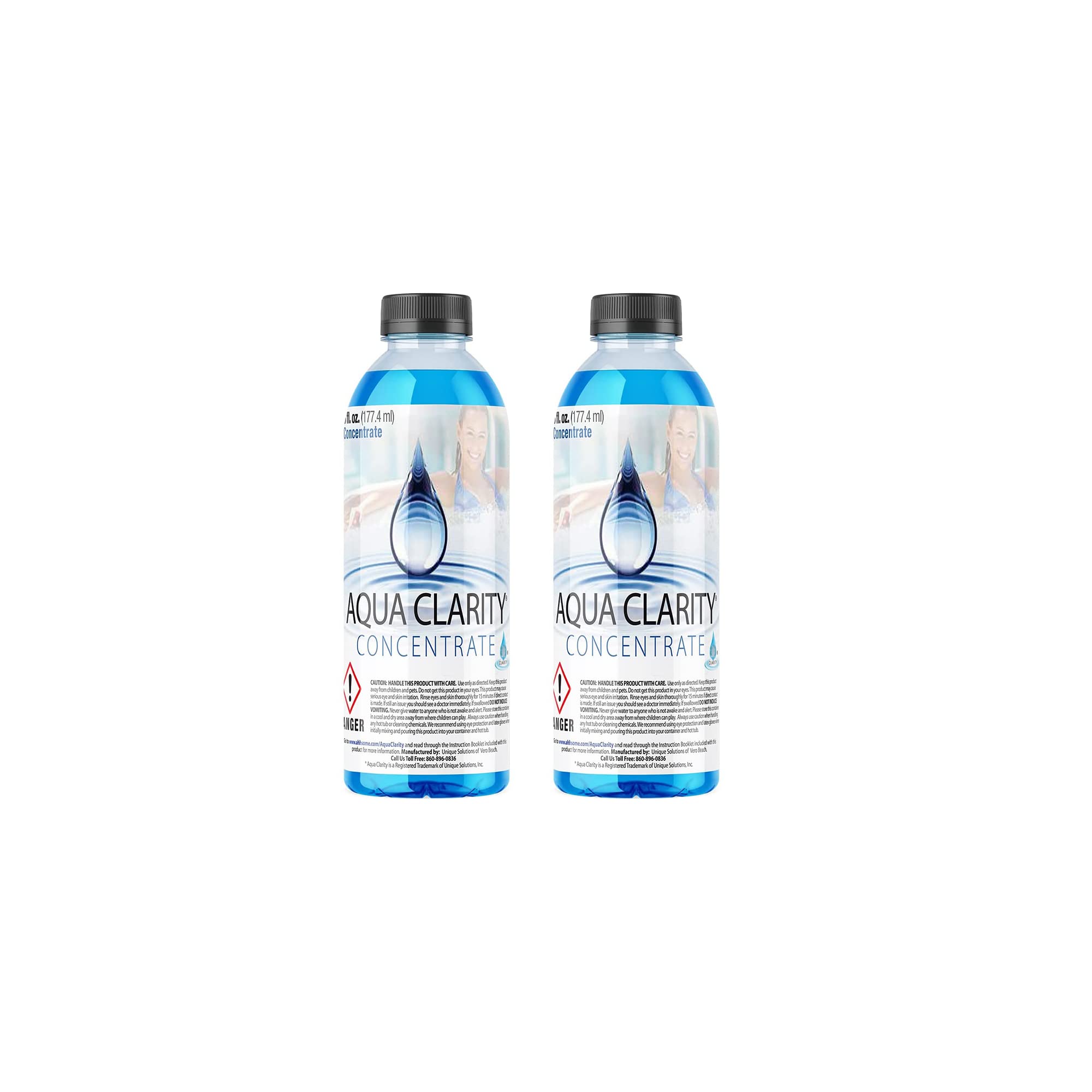 Premium Hot Tub Cleaner Concentrate - Most Effective Water Care Solution for 2 Years | Compatible with All Sanitizers & Enzymes | No Harsh Chemicals | 6 oz | Perfect for Spa Maintenance & Water Treatment