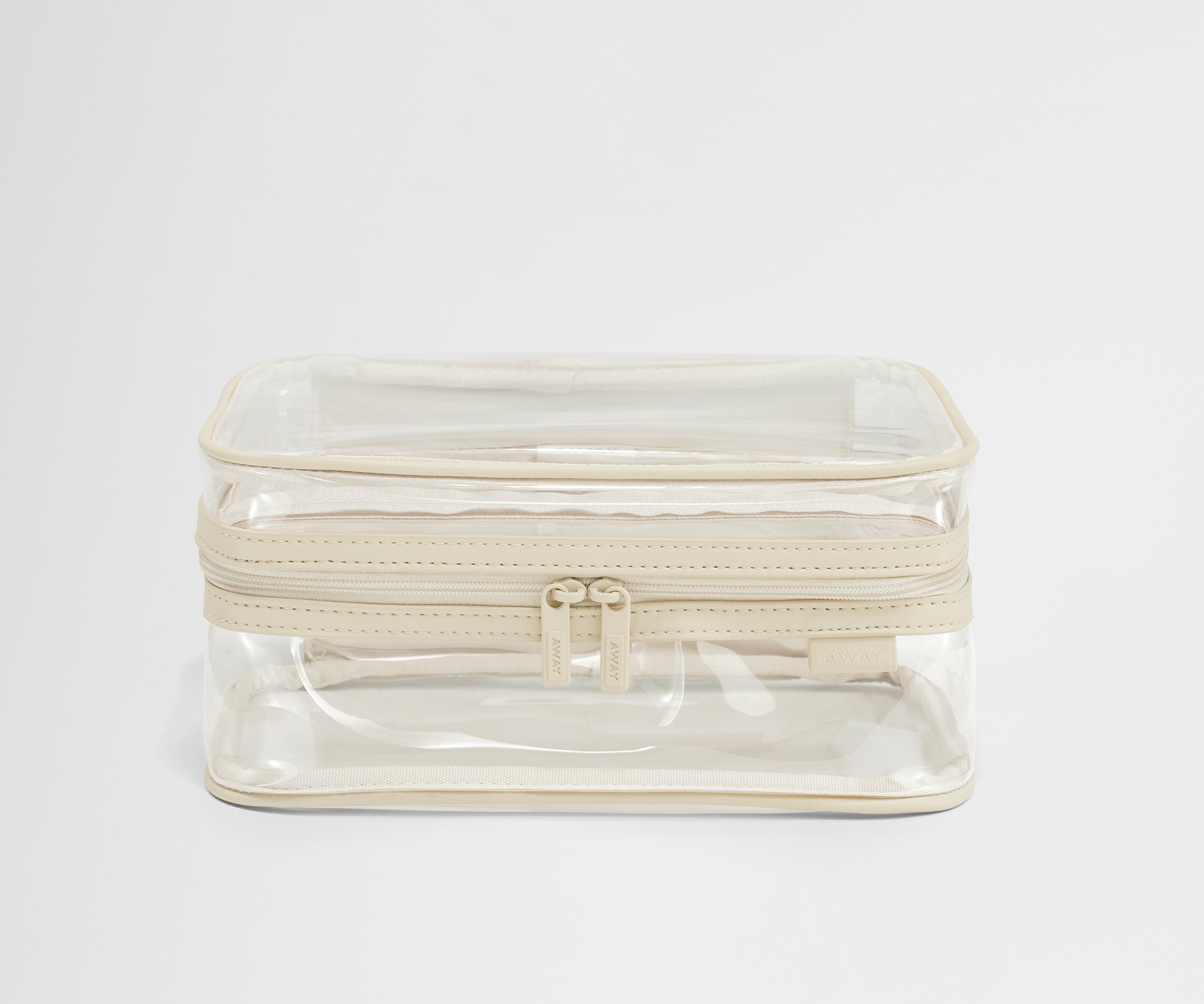 Clear Travel Toiletry Bag for Women & Men - TSA Approved Waterproof Cosmetic Organizer for Bathroom, Gym, Camping & Airplane Carry-On Essentials