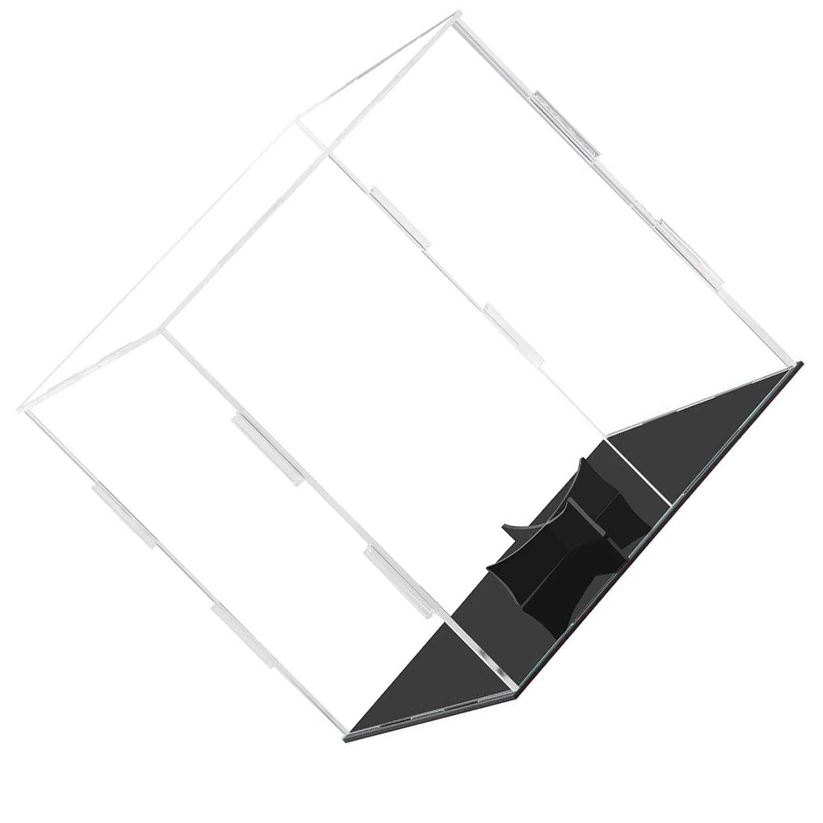 Acrylic Basketball Display Case - Clear Basketball Holder Box for Collectibles & Memorabilia | Perfect for Sports Fans, Home Decor, and Trophy Showcase