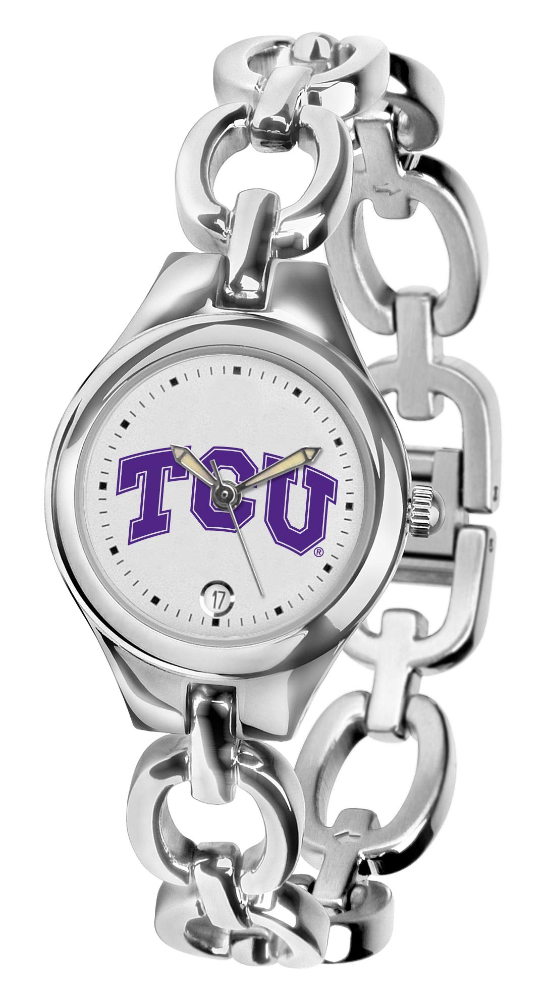 Linkswalker Men's Texas Christian Horned Frogs Eclipse Watch - Stylish Casual & Dress Watch for TCU Fans, Perfect for Game Day, Office & Everyday Wear