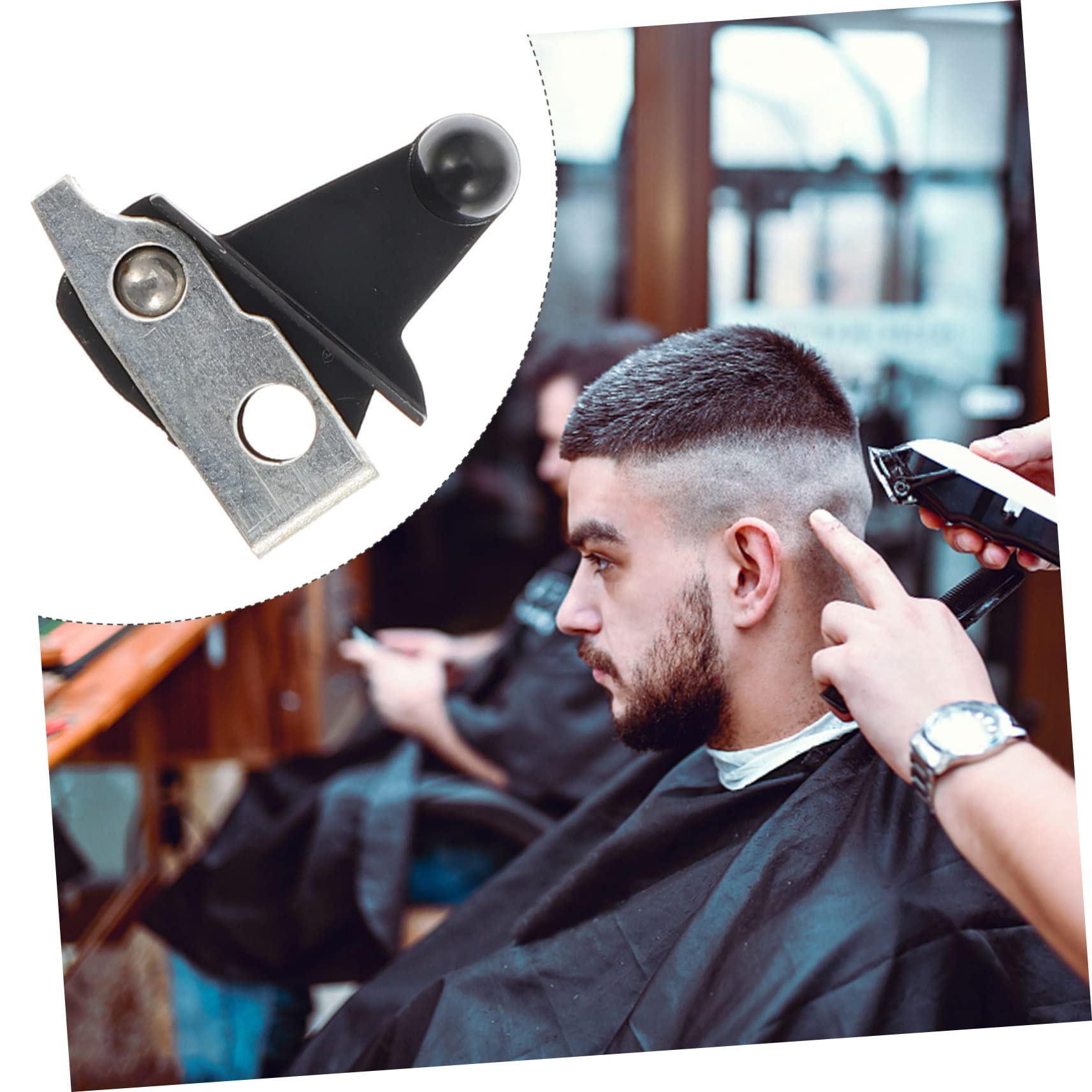 **MERRYHAPY Hair Clipper Replacement Power Switch for 8148/8591 Series - Durable Plastic & Copper - Perfect for Barbershops & Home Haircuts**