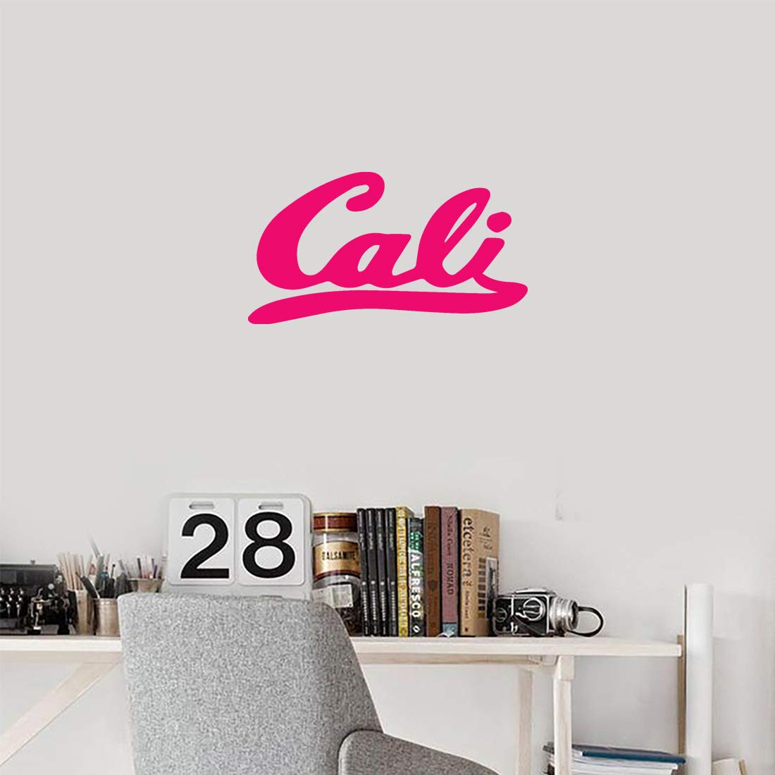 Premium Waterproof Vinyl Decal Stickers Set of 2 - California Republic Pink Design for Laptop, Phone, Helmet, Car Window, Bumper, Mug, Cup, Door & Wall Decoration - Perfect for Personalizing Devices, Vehicles and Home Decor