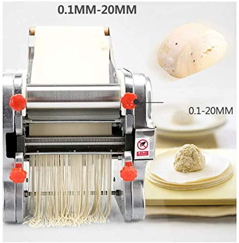 750W Electric Pasta Maker Machine - 110V Home Kitchen Pasta Press with 2mm/6mm Noodle Cutter, Dumpling Skin Maker (24cm Noodle Width, 180cm Knife Length) - Fast US Shipping | Perfect for Homemade Pasta, Noodles & Dumpling Wrappers