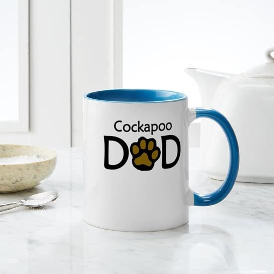 Cockapoo Dad Coffee Mug - 11 oz (325 ml) Ceramic Cup for Tea, Coffee & Hot Drinks - Perfect Gift for Dog Lovers & Father's Day