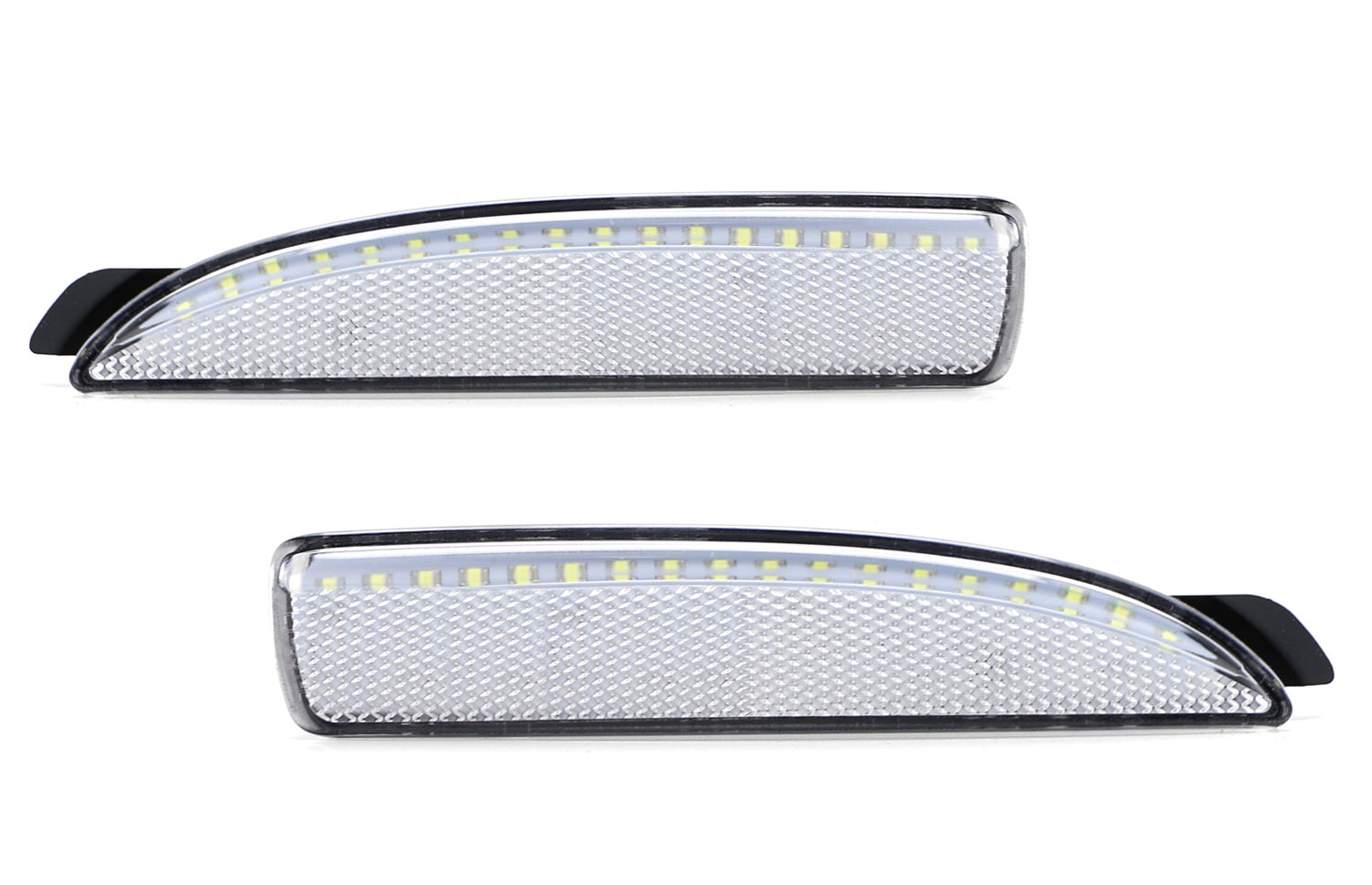 2004-2008 Mazda 3 Sedan Clear Lens 90 SMD LED Side Marker Light Assembly - Bright Amber Turn Signal Lights for Enhanced Visibility & Safety (Perfect for Night Driving & Custom Car Mods)