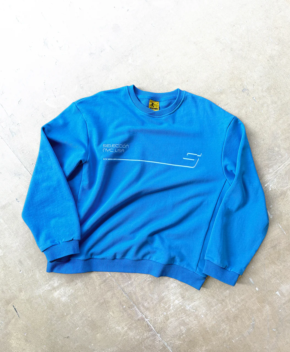 Scenes NY Premium Crewneck Sweatshirt for Men & Women - Soft Cotton Blend, Comfortable Casual Wear for Everyday, Gym, and Street Style