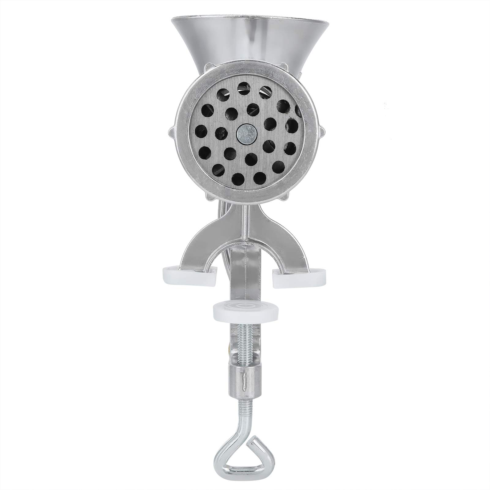 Premium Manual Aluminum Alloy Meat Grinder - Heavy Duty Sausage Maker & Spice Grinder for Kitchen, Camping & Outdoor Cooking | Multi-functional Home Meat Processing Tool for Beef, Pepper & Herbs