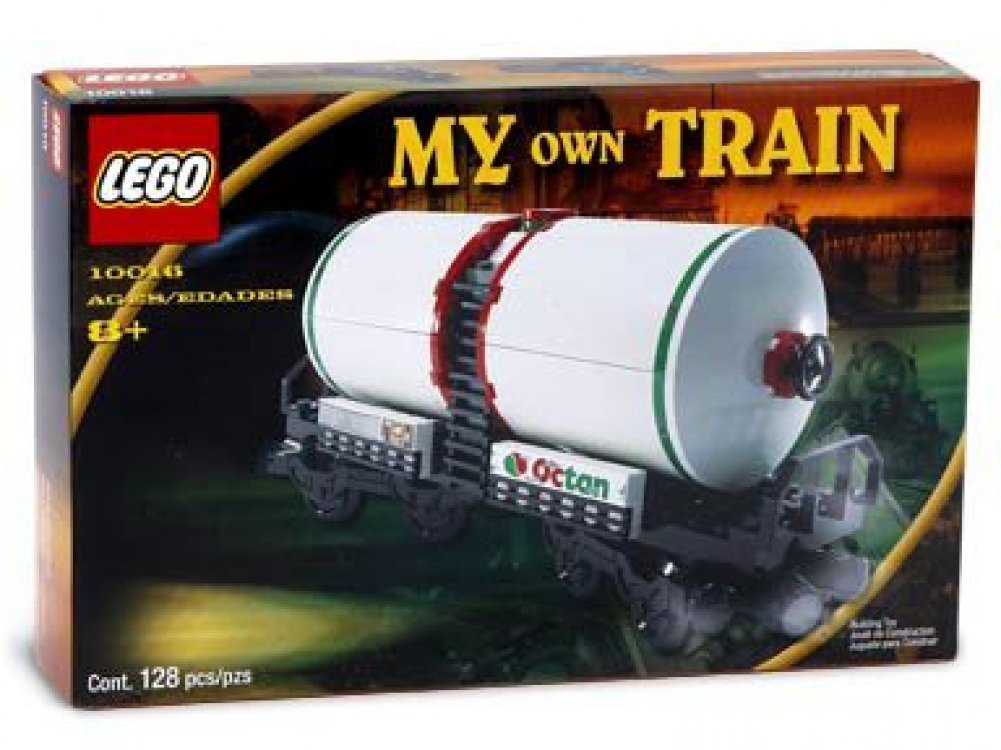 LEGO Train Tanker Car Building Blocks Set - Compatible with All LEGO Trains | Perfect for Kids, Collectors & Model Train Enthusiasts | Great for Playtime, Display & DIY Railway Scenes