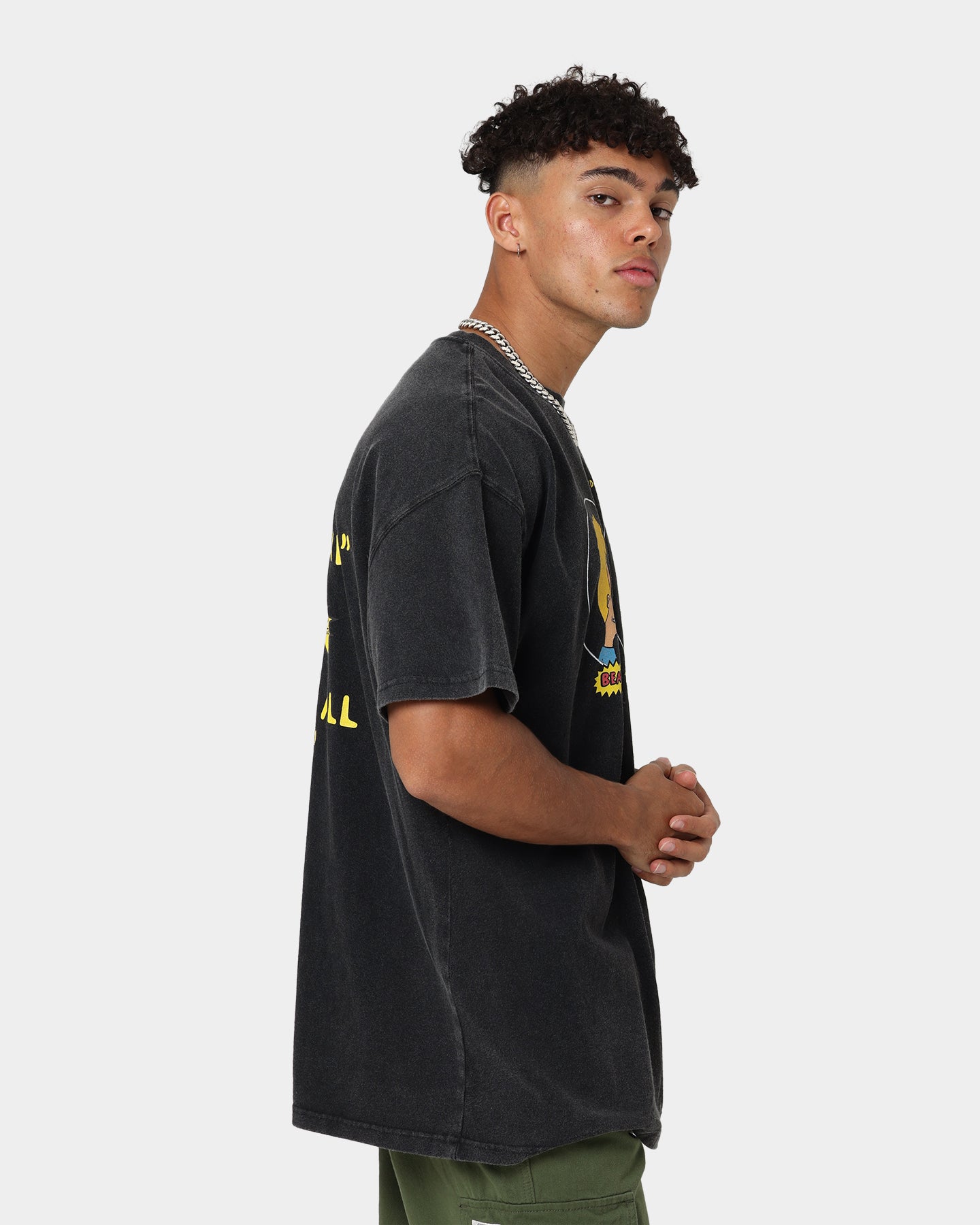 Vintage Beavis & Butthead Graphic T-Shirt - Black Retro Cartoon Tee for Men & Women - Perfect for Casual Wear, Parties, and 90s Nostalgia Fans