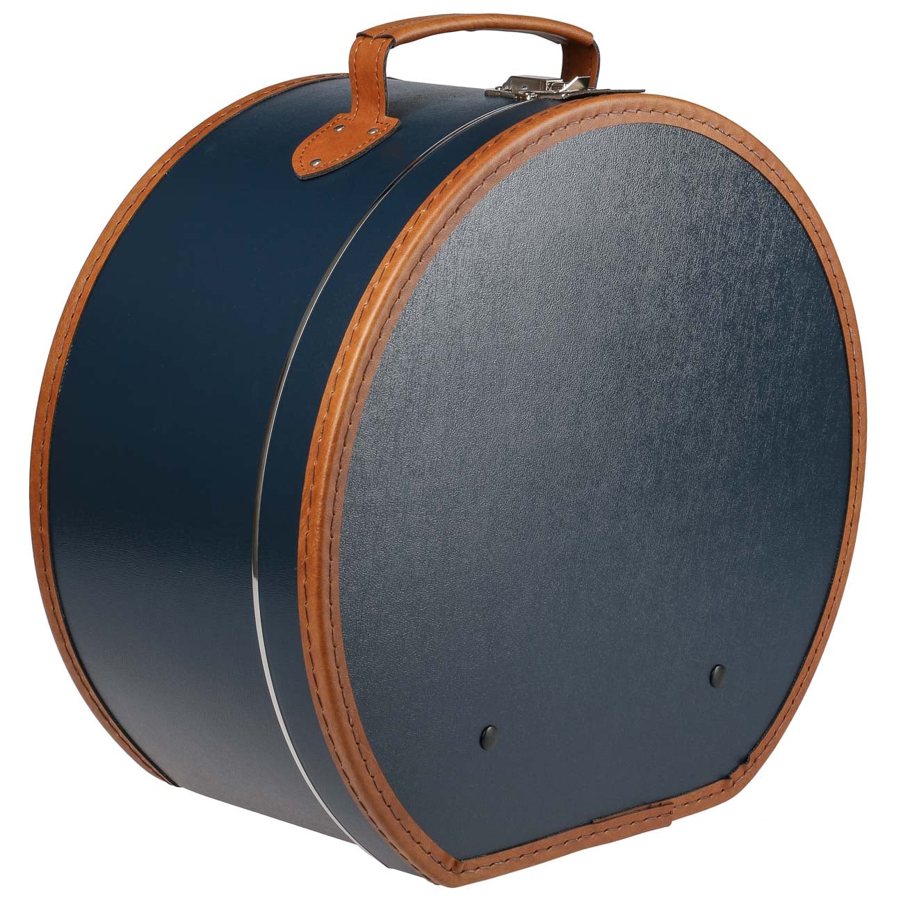 Lierys Blue Hat Box - Stylish Storage for Hats, Caps & Accessories | Perfect for Closet Organization & Travel