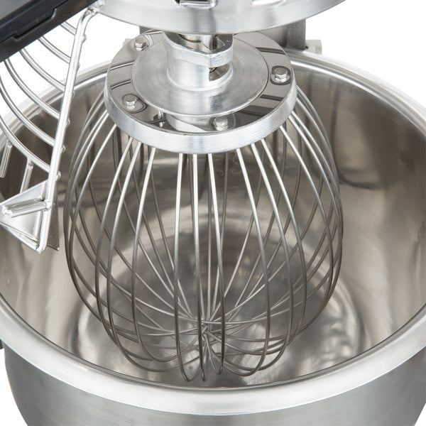Globe XXHDWHIP 20 4 4mm Heavy Duty Stainless Steel Wire Whip - Compatible with SP20 20 Qt Mixers - Professional Baking & Commercial Kitchen Accessory for Whipping Cream, Eggs, and Batters