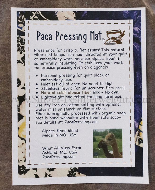 Premium Paca Pressing Mat ® - 9
