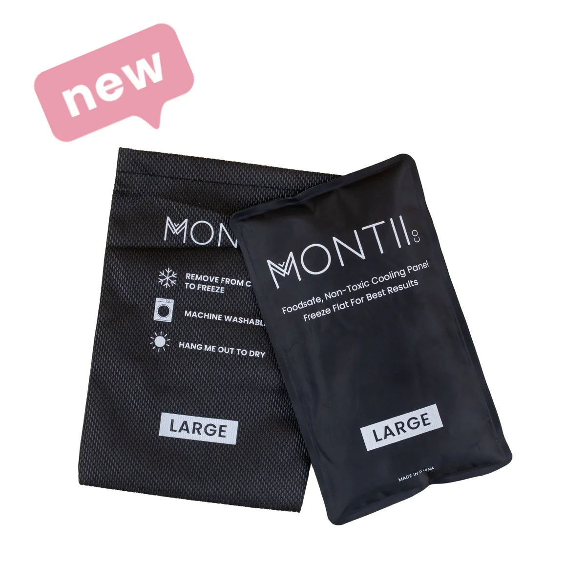 MontiiCo Ice Pack 2.0 - Large Reusable Gel Cold Pack for Injuries, Pain Relief & Muscle Recovery | Perfect for Sports, First Aid, Back Pain & Post-Surgery Recovery
