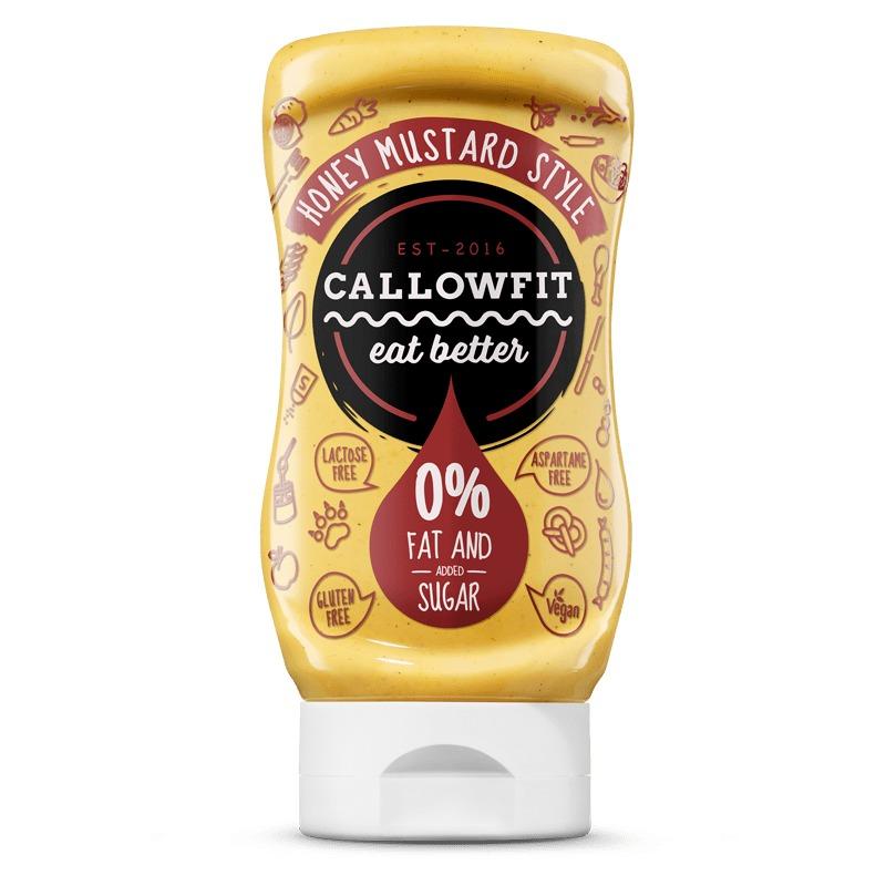 Callowfit Honey Mustard Sauce - Premium Gourmet Condiment for Sandwiches, Salads & Chicken | Perfect for BBQ, Dipping & Cooking | Gluten-Free & Vegan Friendly