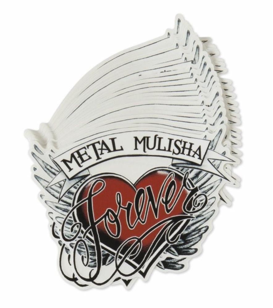 Metal Mulisha Forever Sticker - Premium Vinyl Decal for Motorcycle, Laptop, Car, Helmet - Durable, Waterproof, UV Resistant - Perfect for Bikers, Skaters, and Extreme Sports Fans