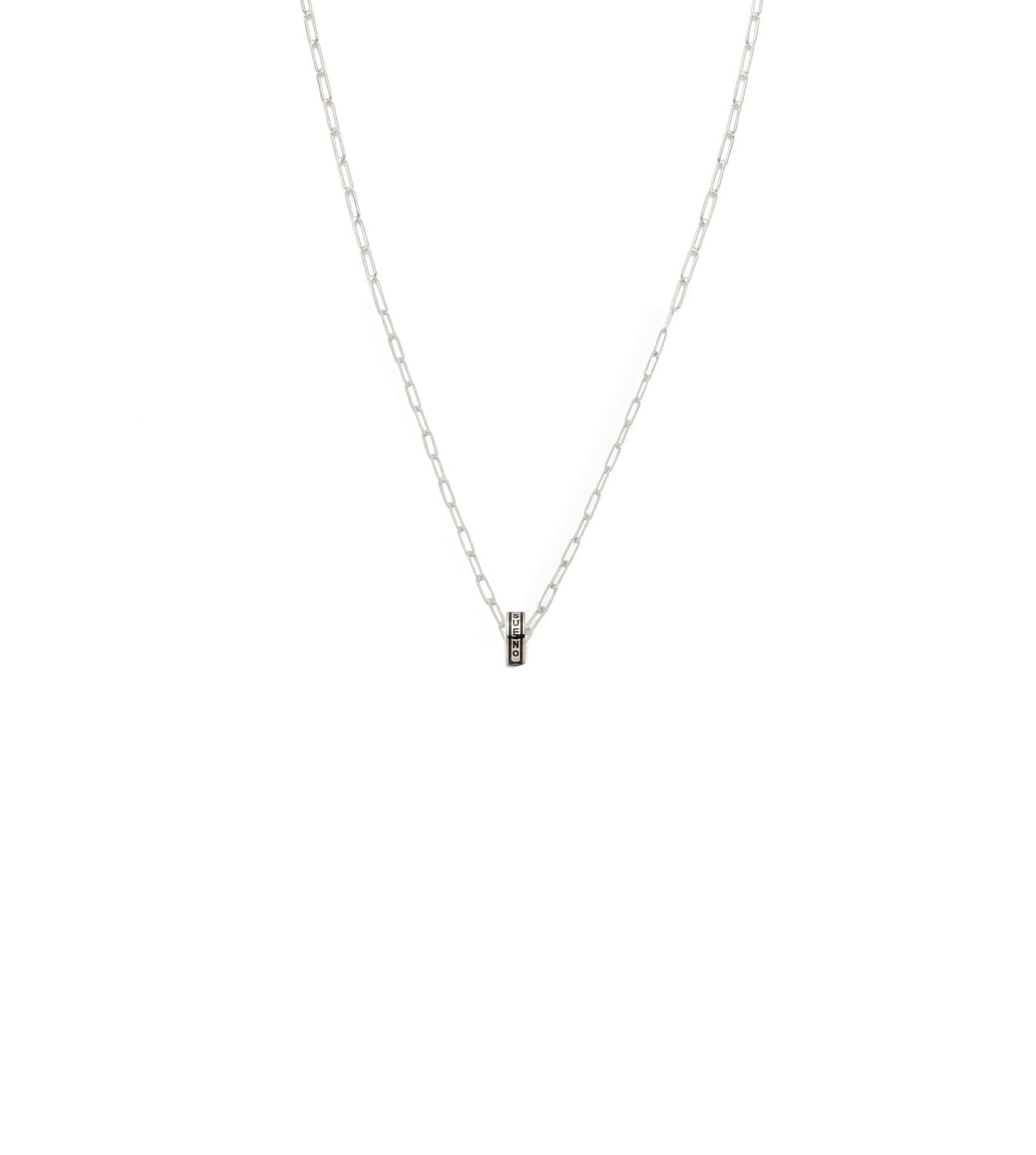 Dream Heartbeat Super Fine Clip Chain Necklace - 14K White Gold Plated Dainty Jewelry for Women, Perfect for Valentine's Day Gifts & Romantic Date Nights