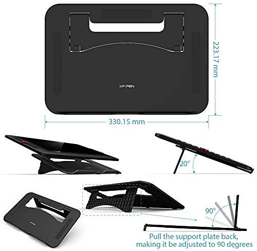 XP-PEN Artist15.6 Pro 15.6 Inch Digital Drawing Tablet with Screen - Graphic Monitor for Digital Art, Animation & Design | Includes AC18 Adjustable Metal Stand | Perfect for Artists, Illustrators & Designers Working from Home or Studio
