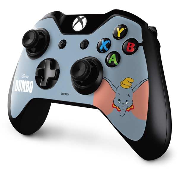 Officially Licensed Disney Dumbo Portrait Gaming Skin Decal for Xbox One Controller - Protective Cover for Gamers & Disney Fans