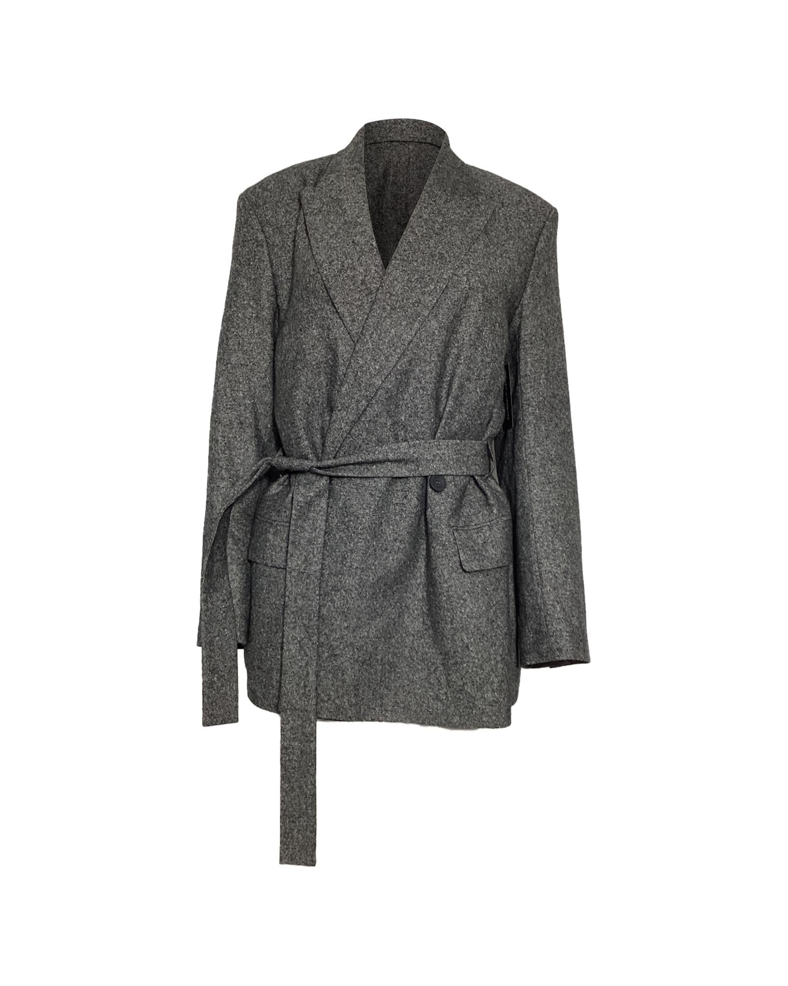 Stylish Belted Wrap Blazer for Women - Elegant Office & Evening Wear - Perfect for Business Meetings, Dinner Dates & Special Occasions