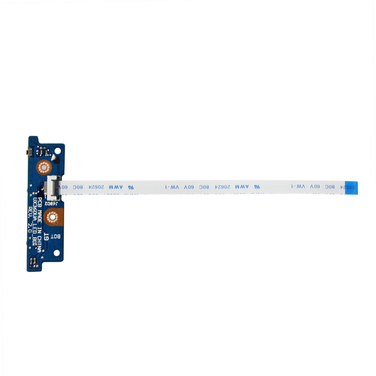 GinTai Replacement Laptop Power Switch Button Board with Cable for Asus Zenbook Flip 13.3