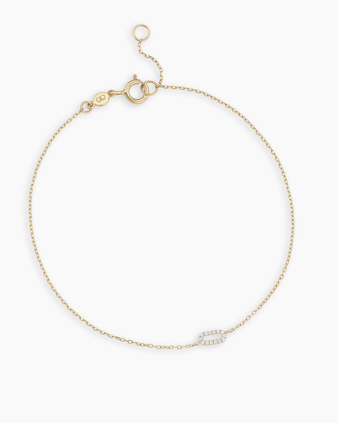 Diamond Pavé Alphabet Bracelet - Personalized Initial Letter Bracelet for Women, Sterling Silver or Gold Plated, Elegant Gift for Birthday, Anniversary, Valentine's Day | Perfect for Everyday Wear & Special Occasions