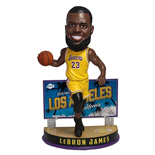 LeBron James Los Angeles Lakers Billboard Special Edition Bobblehead - NBA Collectible Figurine for Fans, Home Decor & Sports Memorabilia Display