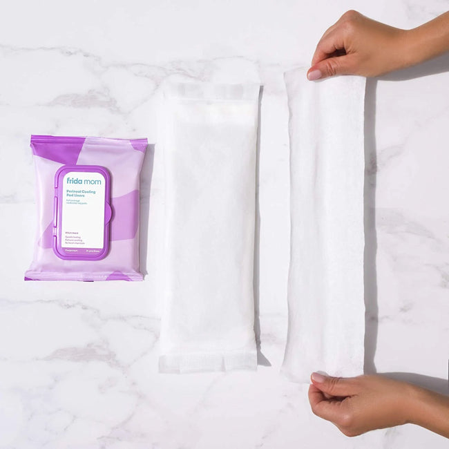 Fridamom Witch Hazel Perineal Cooling Pad Liners - 24 Pack | Postpartum Recovery & Soothing Relief for New Moms | Perfect for Post-Delivery Care & Comfort
