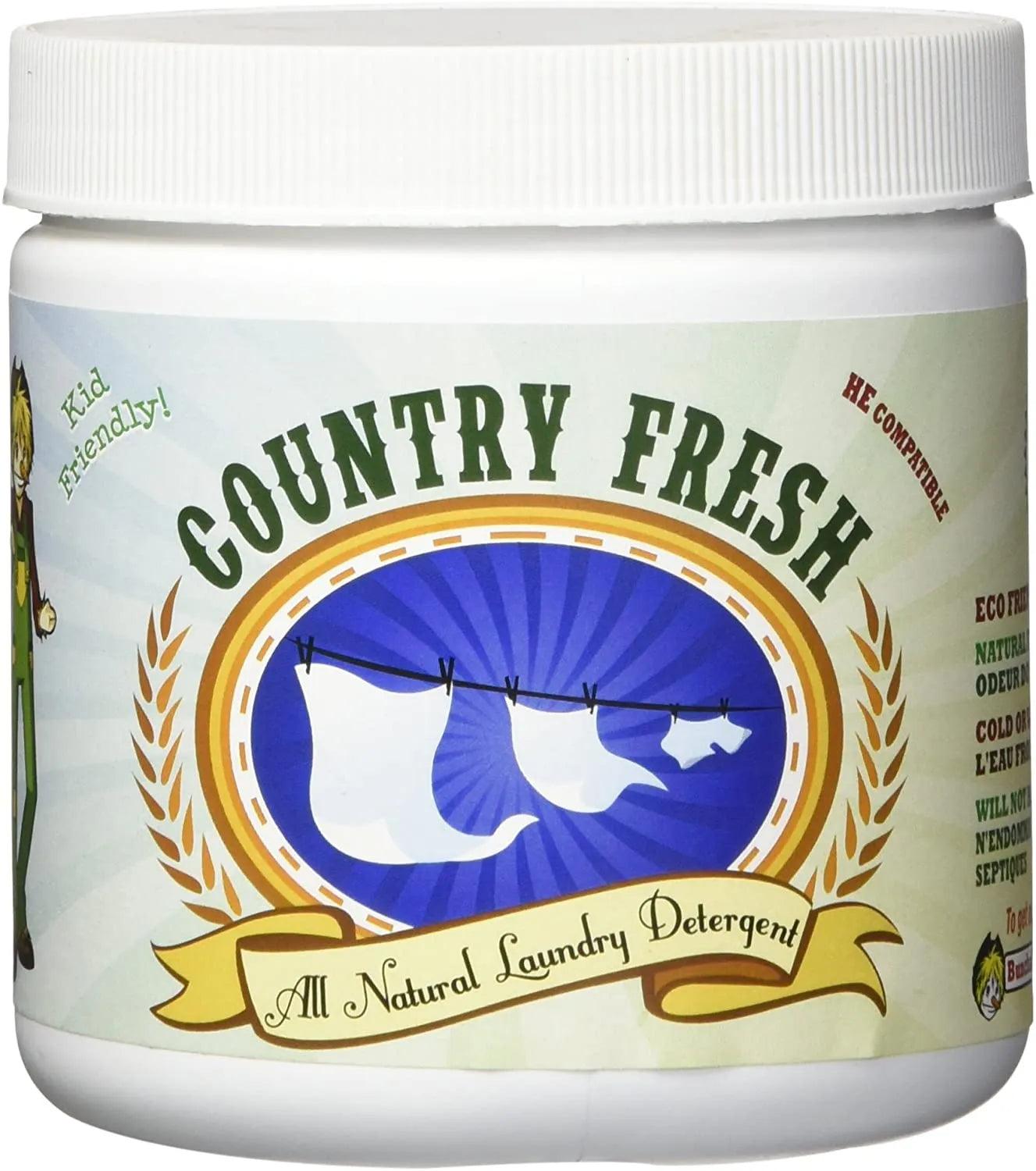BunchaFarmers Natural Laundry Detergent - Eco-Friendly Plant-Based Formula (300g, 50 Loads) | Gentle on Skin, Ideal for Sensitive Skin & Baby Clothes | Perfect for Home, Travel & Sustainable Living