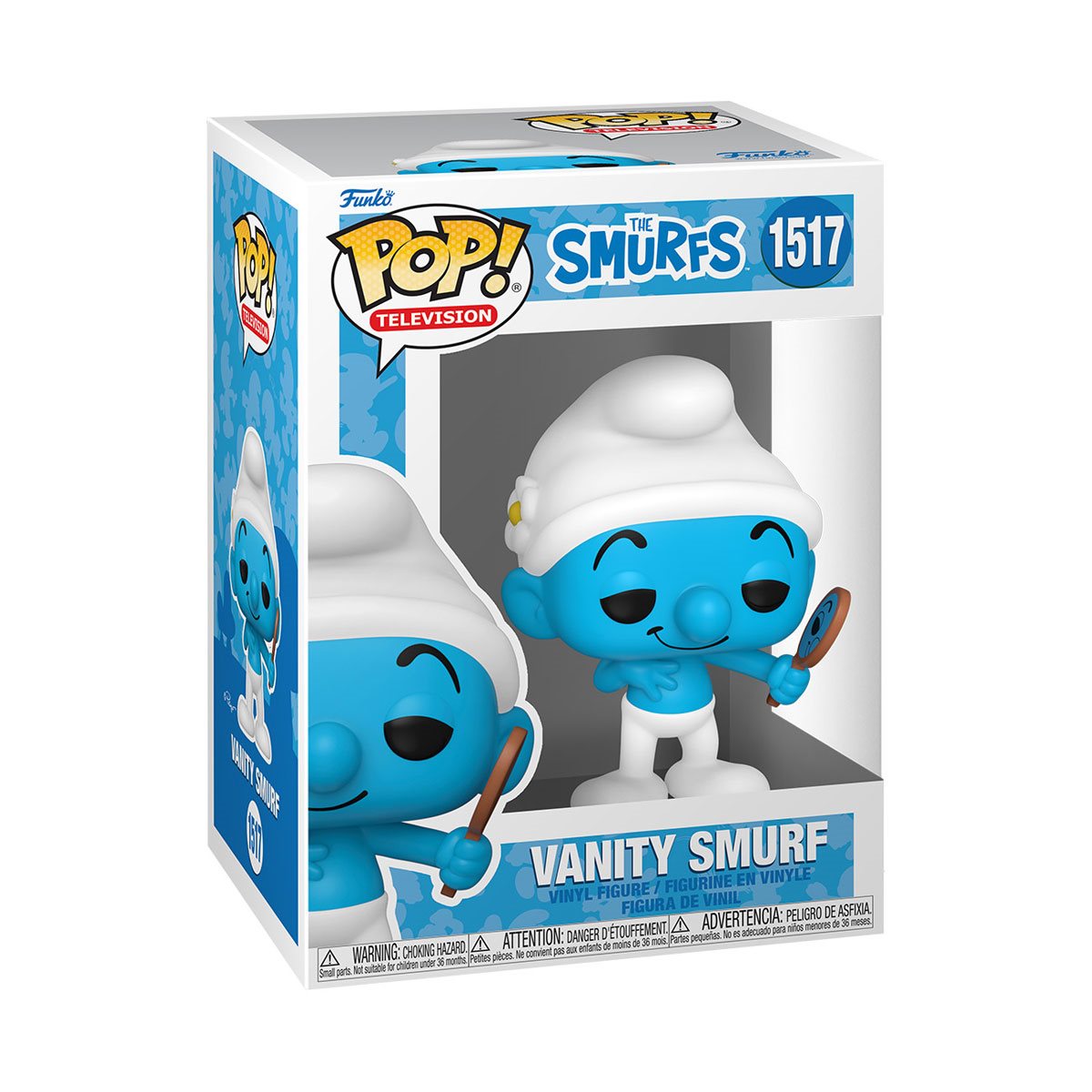 The Smurfs: Vanity Smurf - Premium Collectible Figurine for Fans & Gift Ideas | Perfect for Home Decor, Office Display & Smurfs Collection