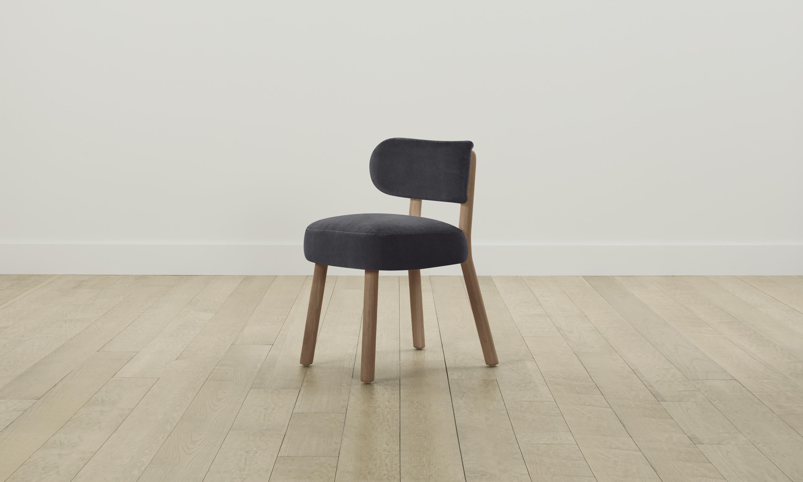 Jane Dining Chair - Premium Performance Velvet Flannel Upholstered Seat - Perfect for Modern Dining Rooms & Kitchen Breakfast Nooks