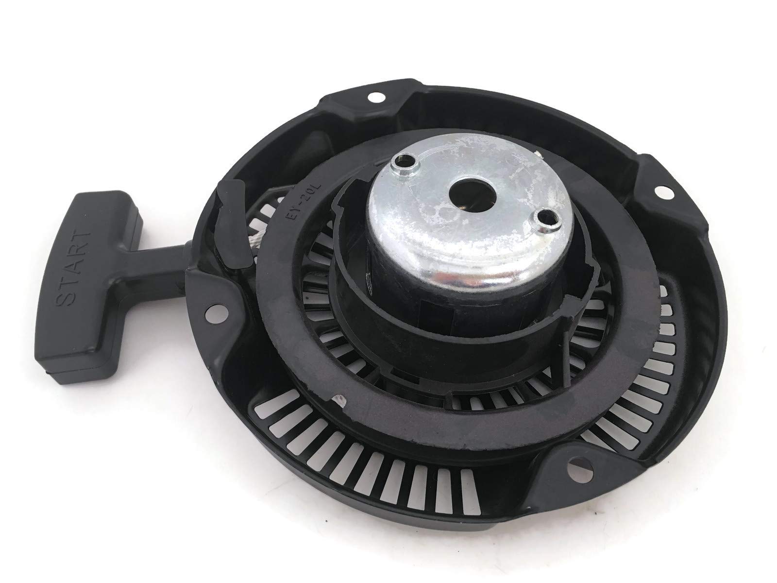Pull Recoil Rewind Starter with Cup Pulley for Robin Subaru EX17 6HP Engine - Compatible with 269-50201-30 & 00 Rammer Lawn Mower Motor - Perfect for Lawn Mower Engine Repairs & Maintenance