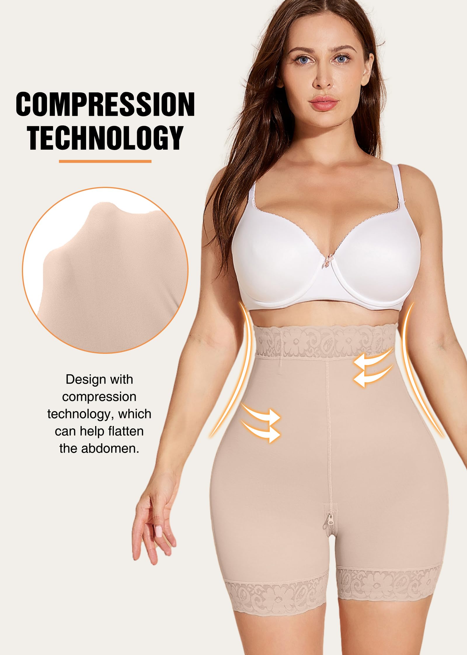 Best Shapewear for Women - High Waist Tummy Control Shorts with Butt Lifting Effect | Seamless Compression Underwear for Dresses, Jeans & Formal Wear | Perfect for Everyday Use, Special Occasions & Postpartum Recovery