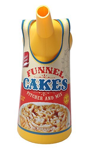Baker's Corner Funnel Cake Mix Kit with Pitcher - Easy Homemade Funnel Cakes for Fairs, Carnivals & Family Fun