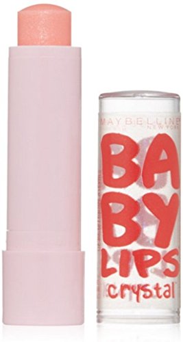 Maybelline New York Baby Lips Crystal Lip Balm - Hydrating & Shiny Lip Care, Crystal Kiss [130] 0.15 oz (Pack of 2) | Perfect for Daily Moisture & Natural Gloss Look